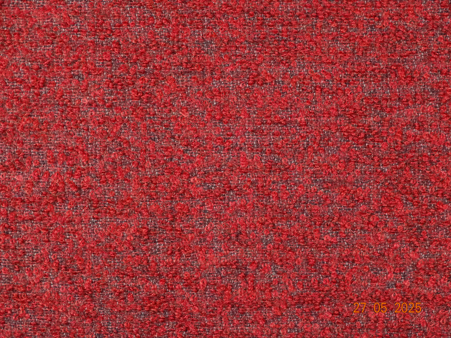 Bouclé-Wolle rot H-005