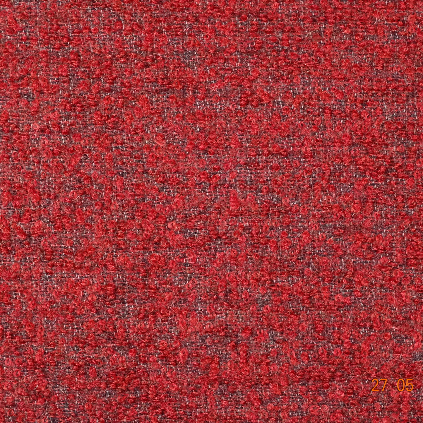 Boucle wol rood H-005