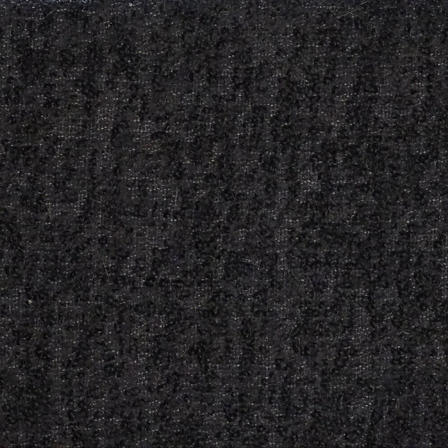 Boucle wol zwart H-007