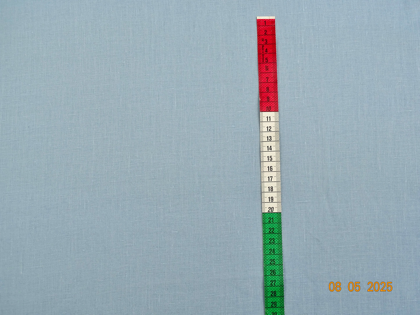 Eisblaues Leinen B-007