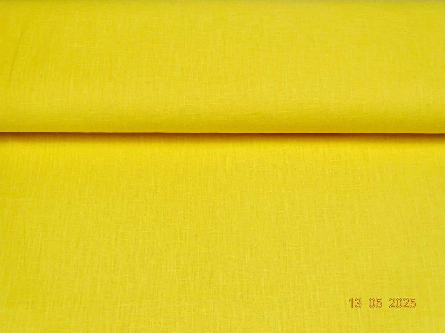 Sun yellow linen B-021