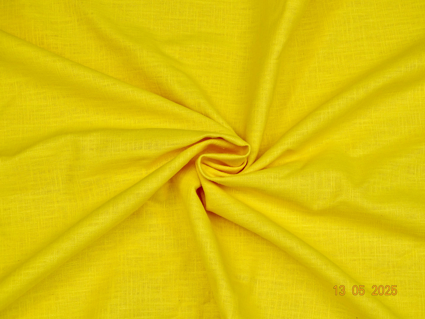 Sun yellow linen B-021