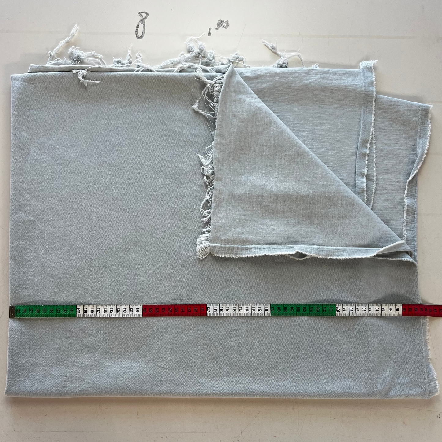 Bleached denim J-010