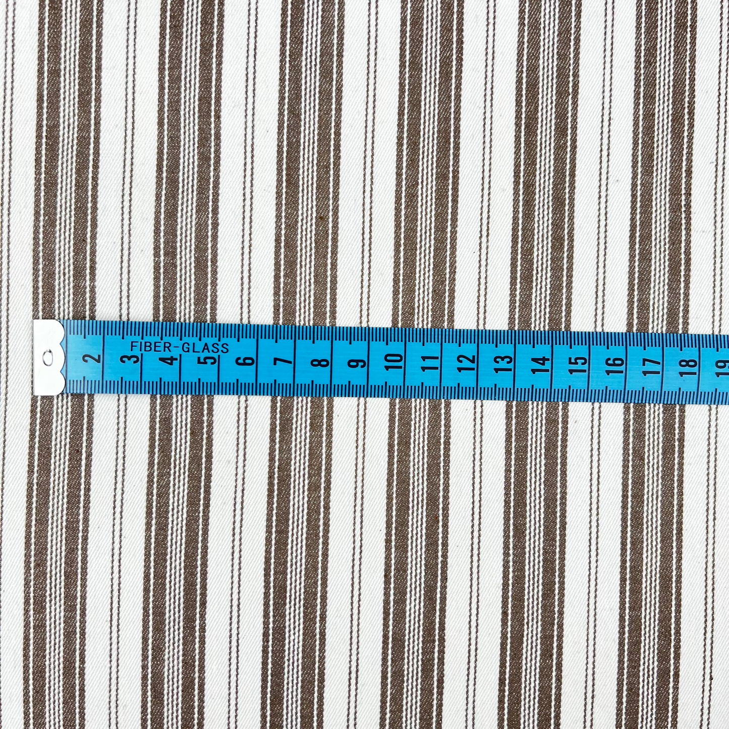 Jeans coarse stripe taupe G-011