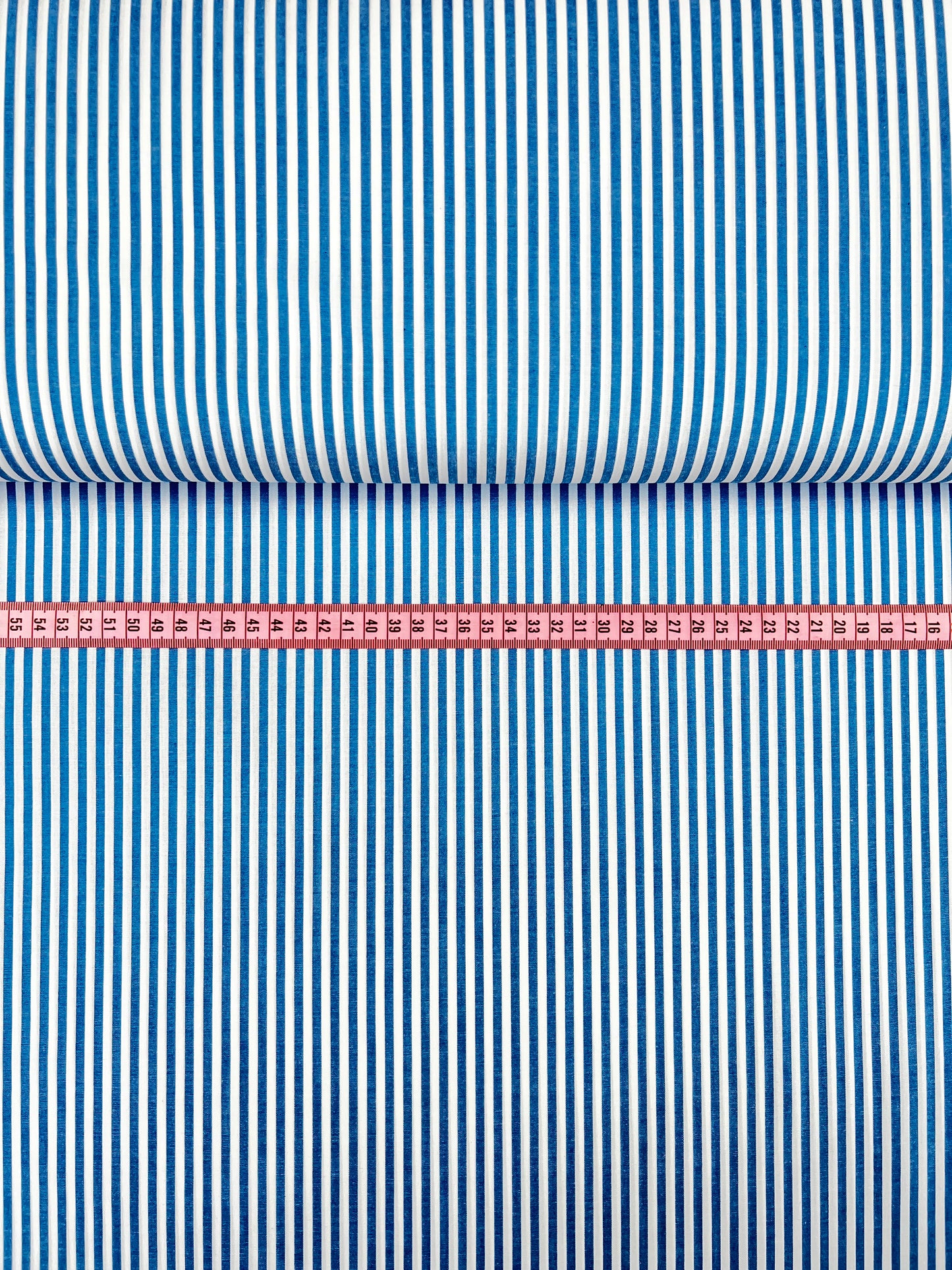 Egyptian Cotton Classic Stripe Denim Blue N-005