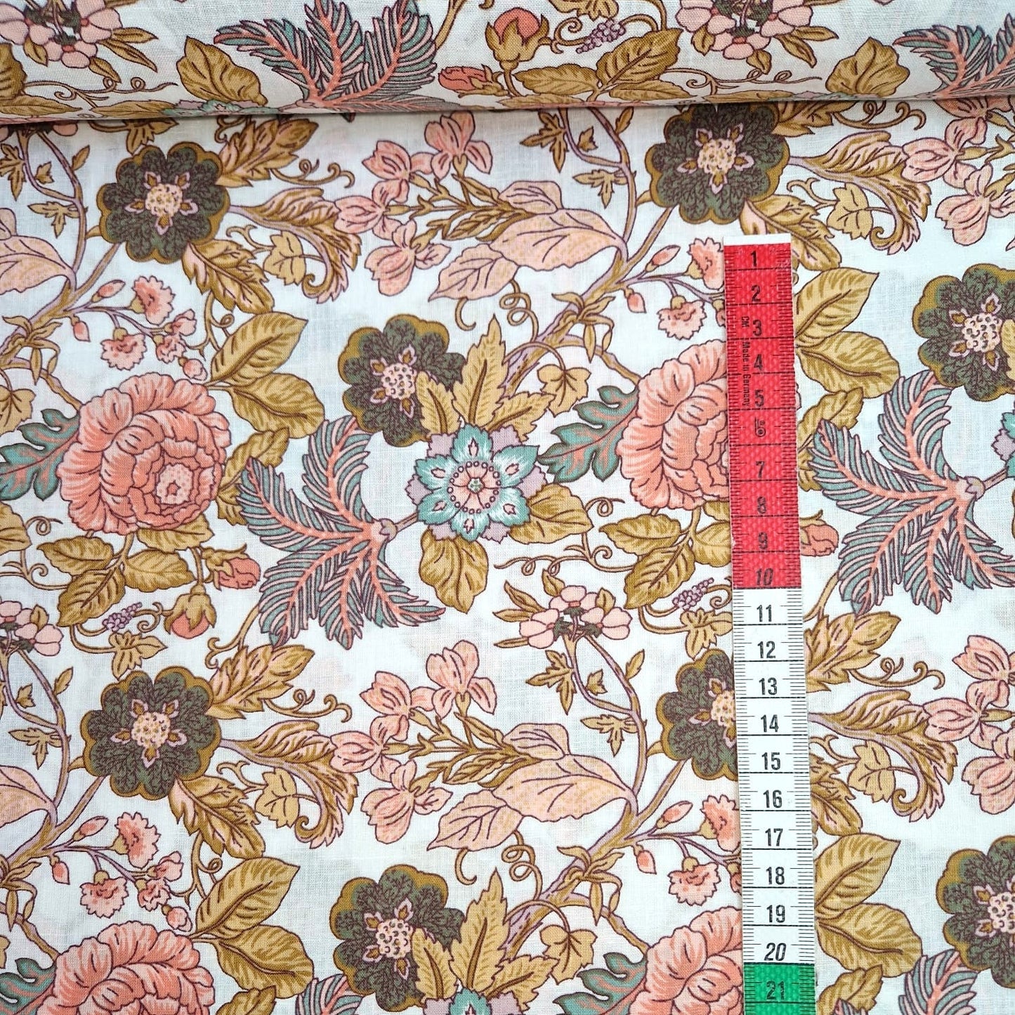 Wildblumen-Leinen A-015