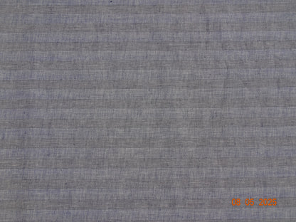 Herringbone blue linen mottled C-002