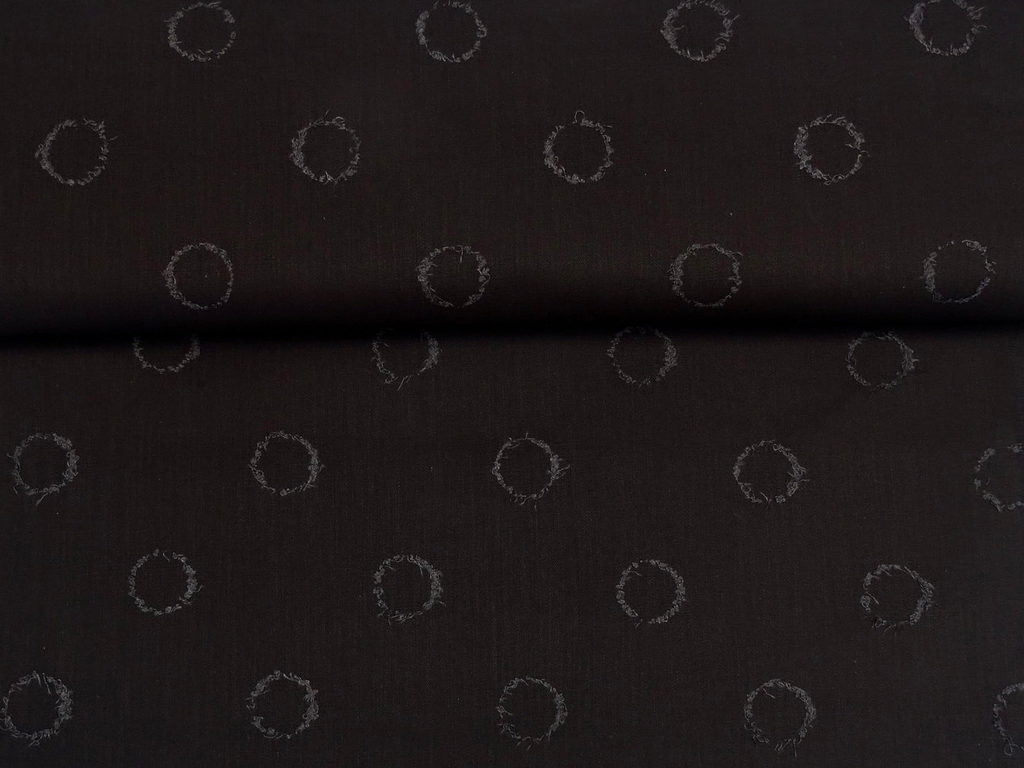 Jeans schwarz auf schwarz gewebt G-008