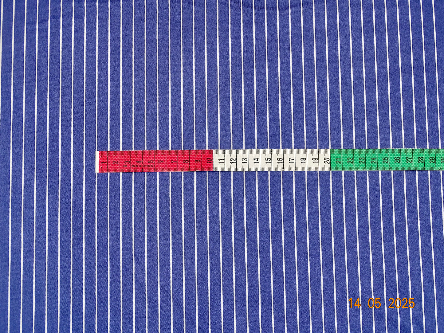 Jeans hellblau dick gestreift G-003