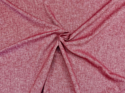 Ochsenblutrotes Leinen gemischt C-010