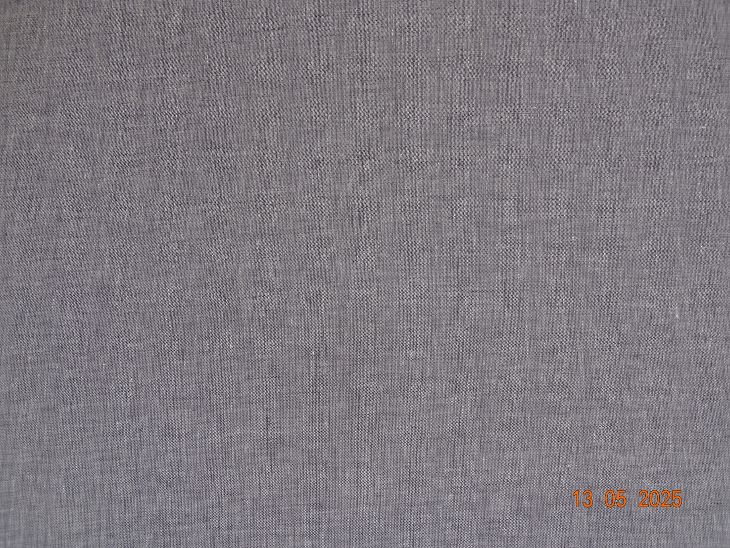 Graues Leinen meliert C-009