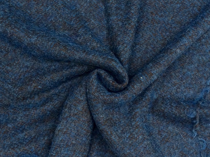 Alpakawolle blau Walknochen H-002
