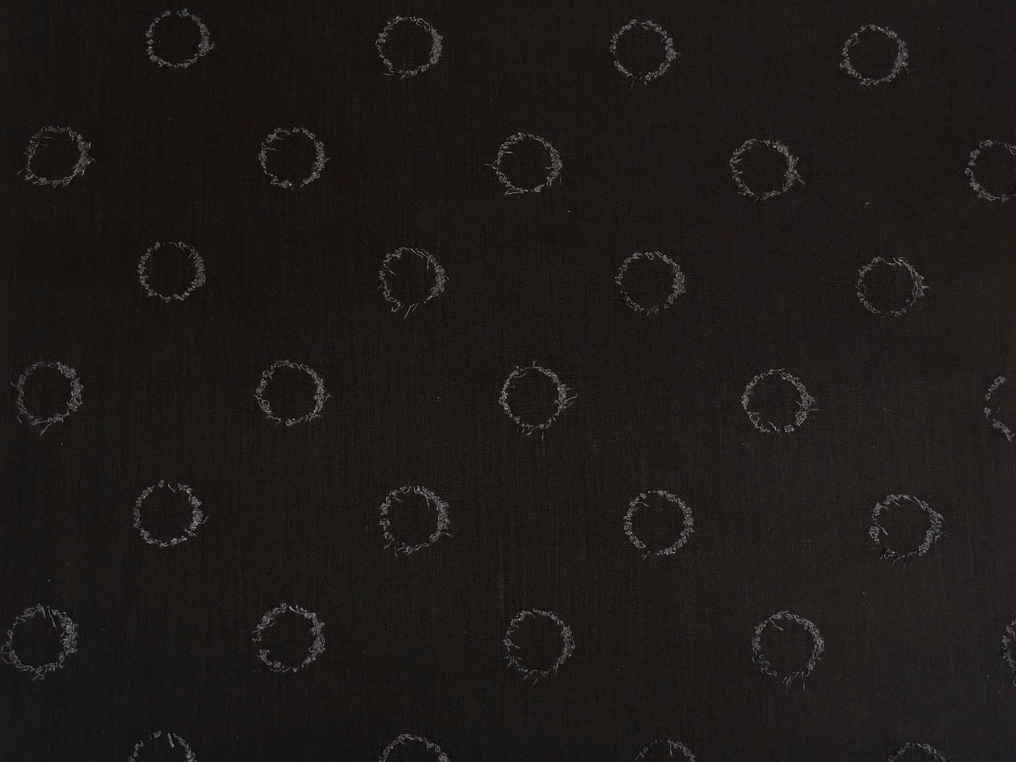 Jeans schwarz auf schwarz gewebt G-008