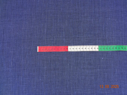 Jeans blau Dela Wave Leinen meliert C-004