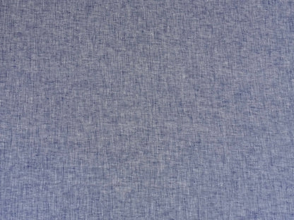 Marineblaues Leinen meliert C-012