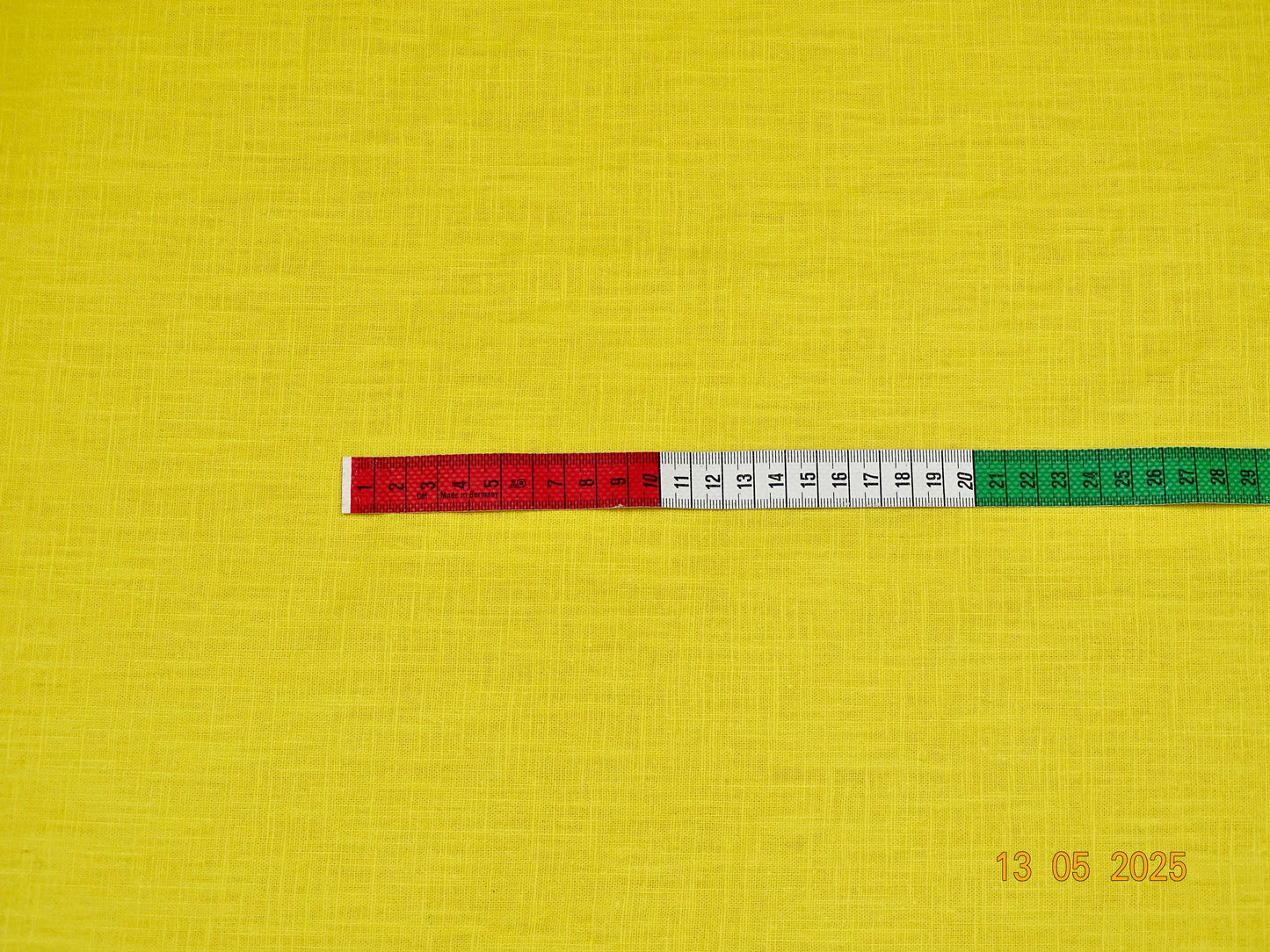 Sonnengelbes Leinen B-021