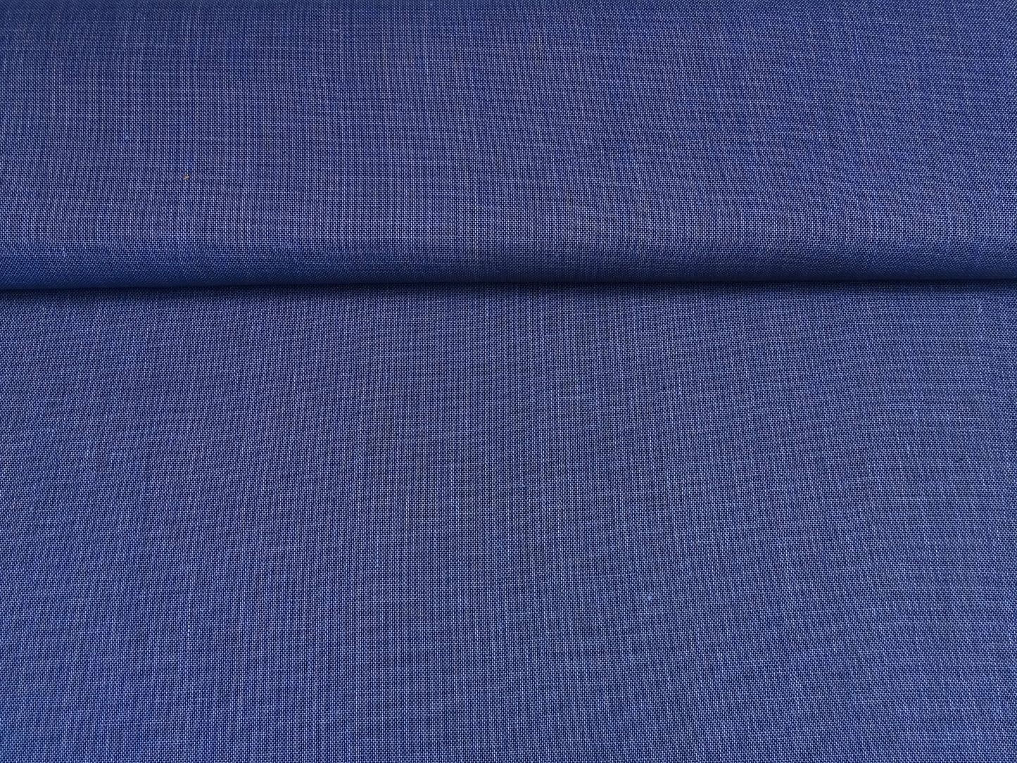 Jeans blau Dela Wave Leinen meliert C-004