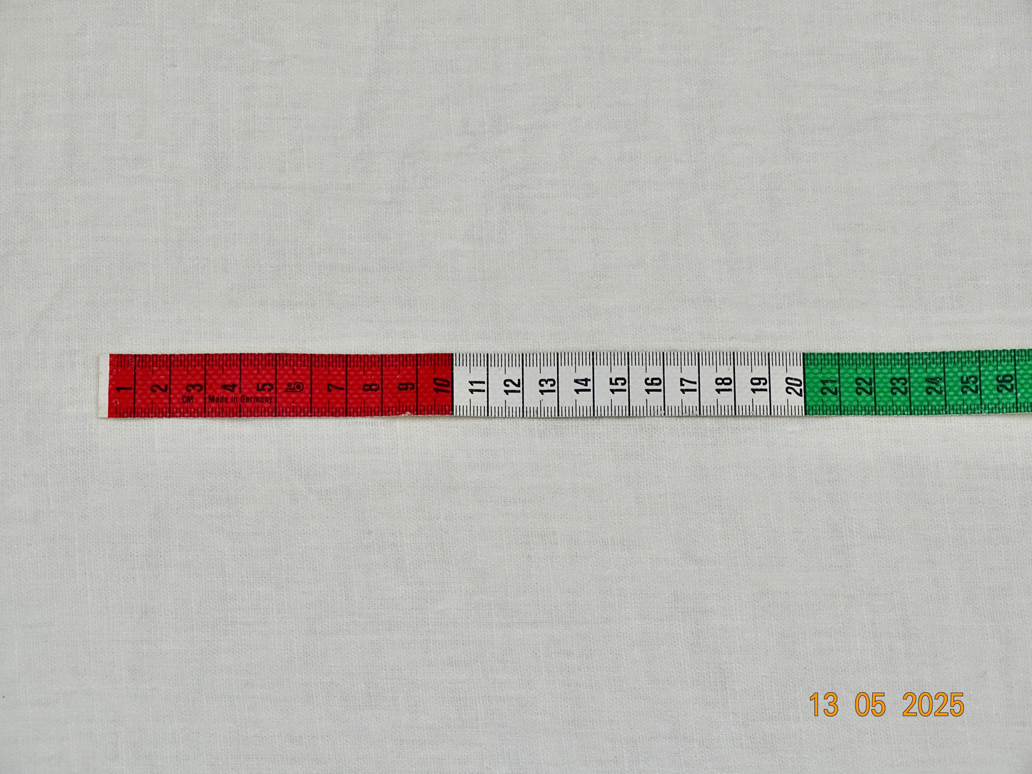 Weiß gewaschenes Leinen D-003