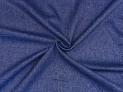 Jeans blau Dela Wave Leinen meliert C-004