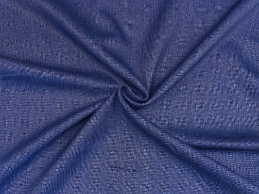 Jeans blau Dela Wave Leinen meliert C-004