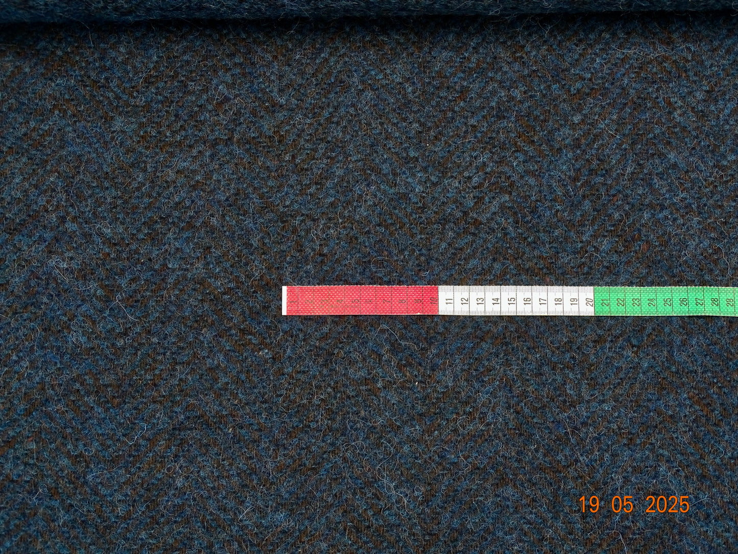 Alpakawolle blau Walknochen H-002
