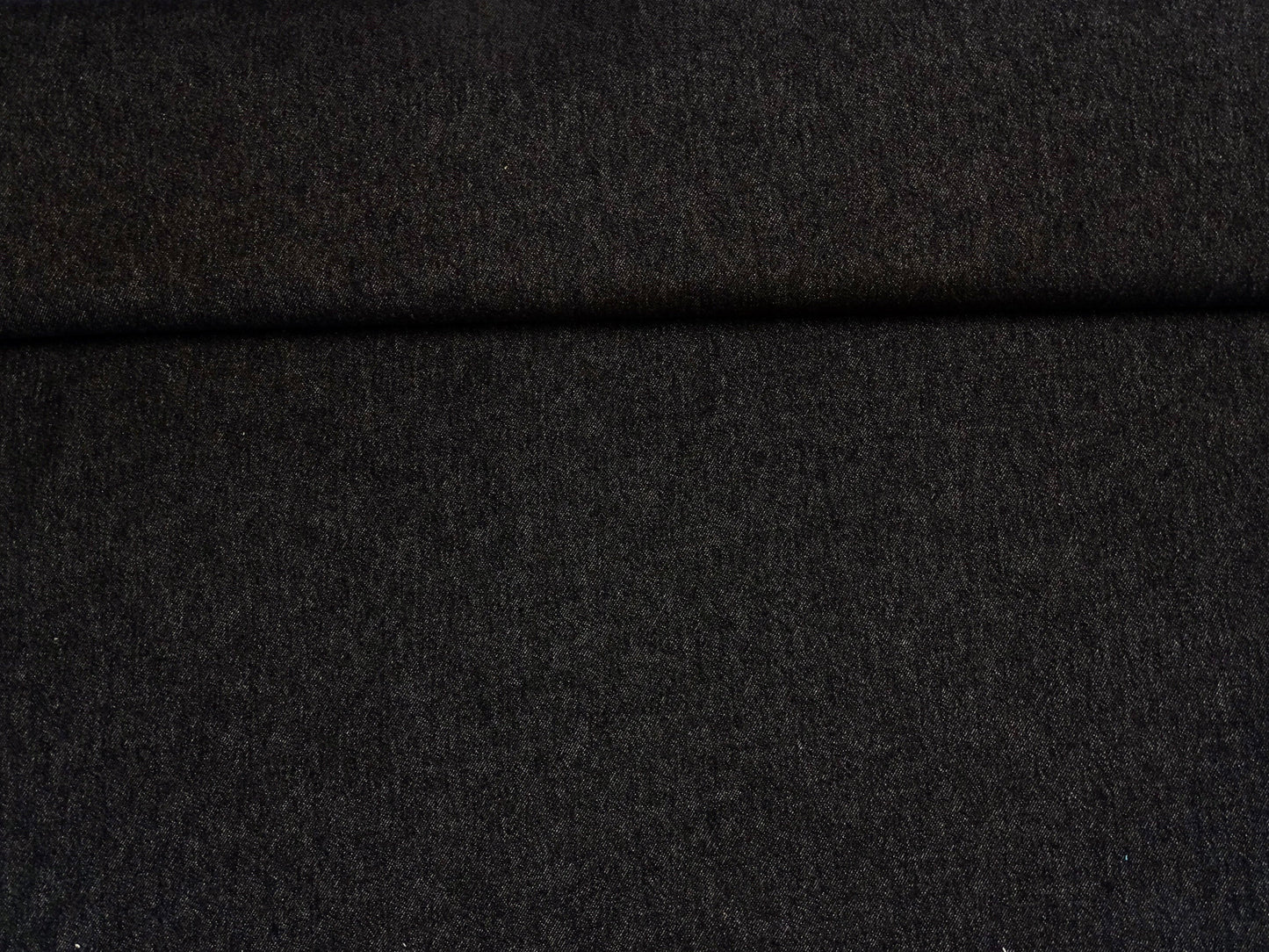 Schwarzer Arbeiter-Denim gewaschen F-005