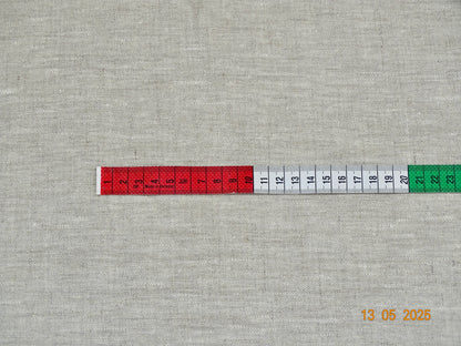 Halbgraues gewaschenes Leinen D-002