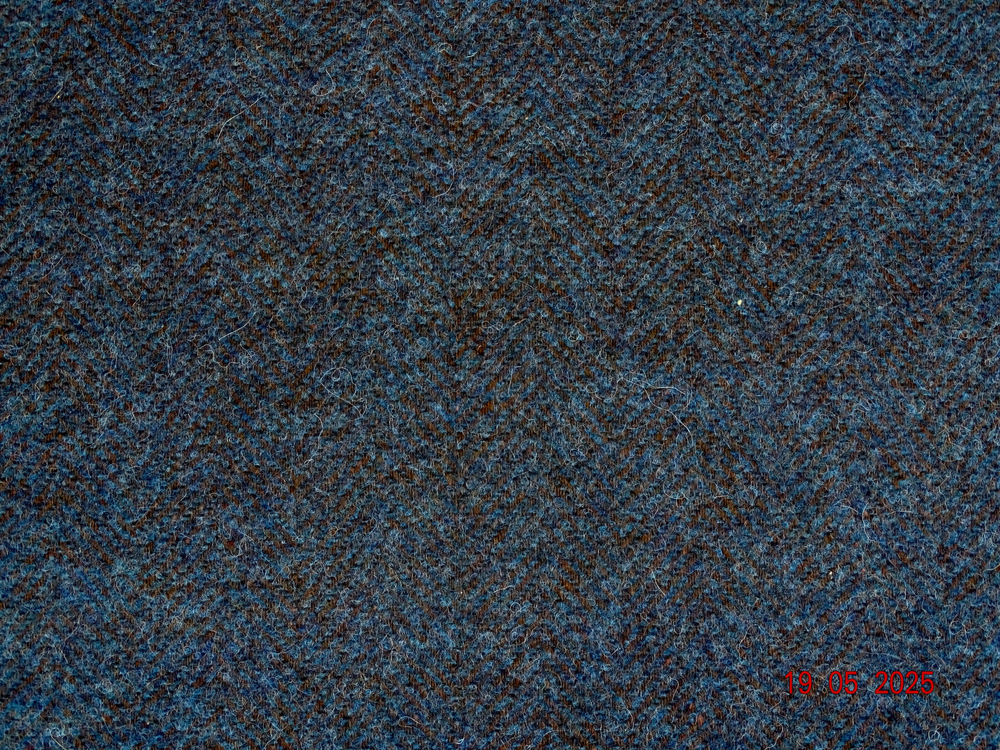 Alpakawolle blau Walknochen H-002