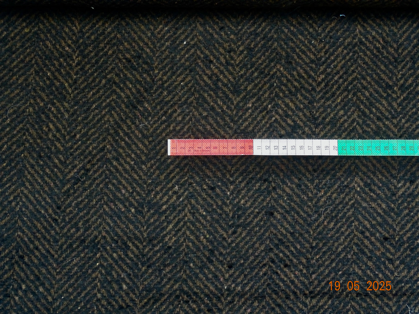 Alpakawolle braunes Fischbein H-003