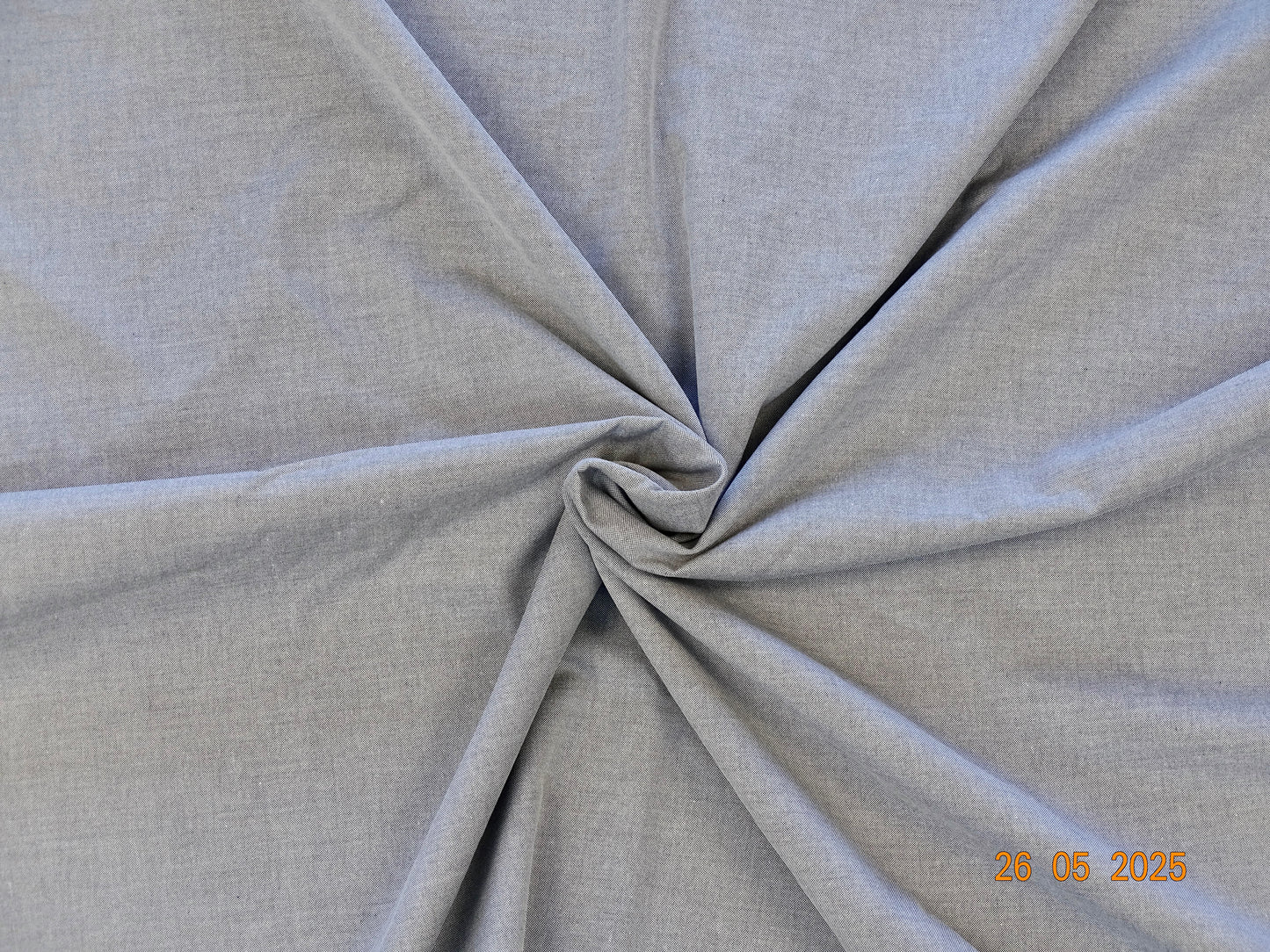 Chambre denim grau F-009