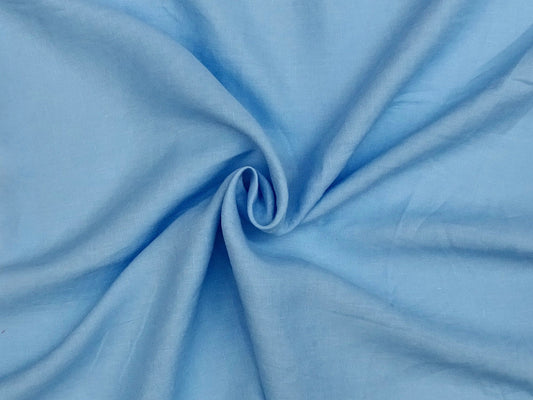 Eisblaues Leinen B-007