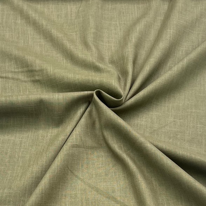 Moosgrünes Leinen B-027