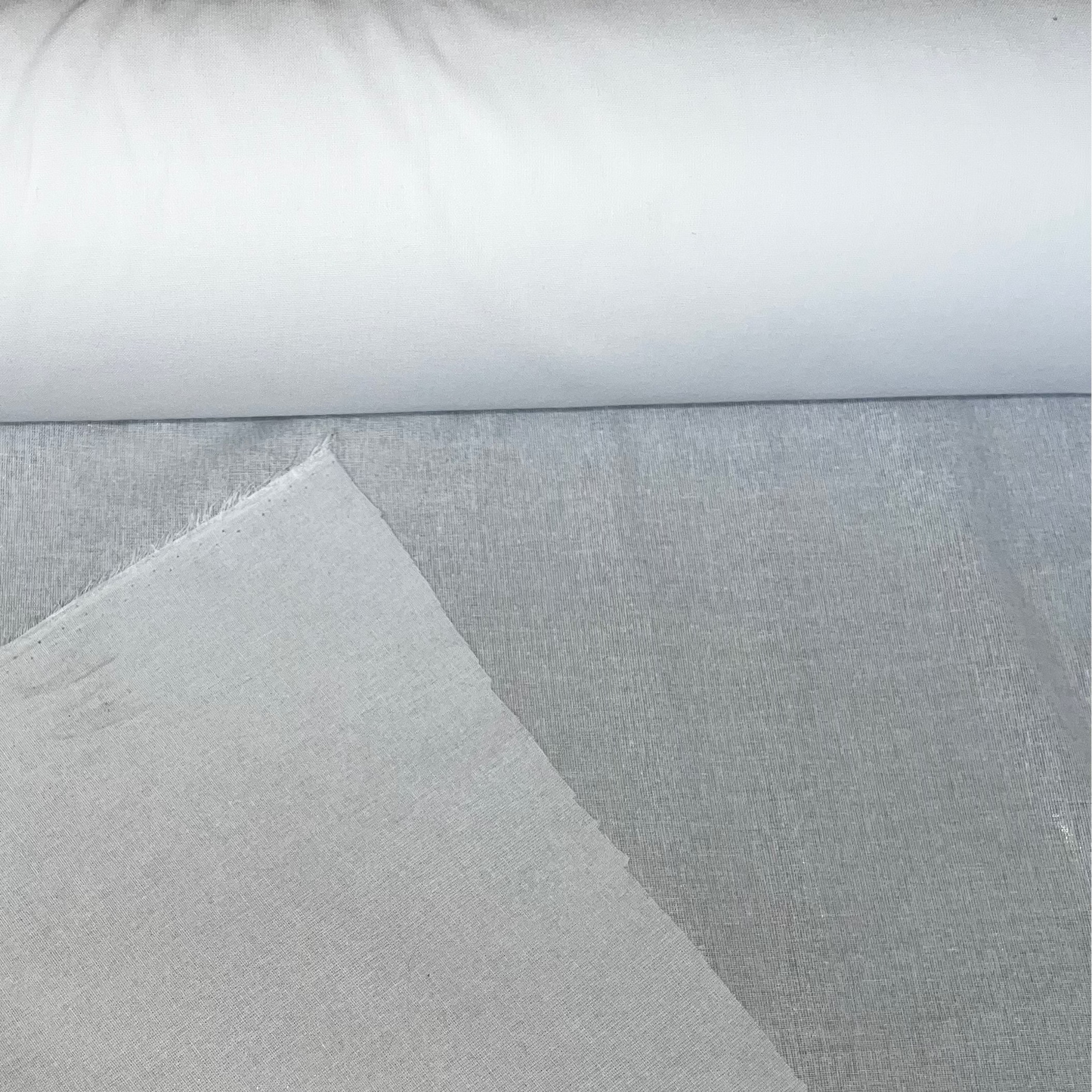 Strijk vlieseline / plakkatoen wit dun M-002